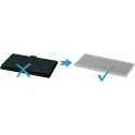 Alapure CleanAir Koolstoffilter geschikt voor Bosch 17006837 / 11025805 / DSZ4551