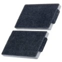 Alapure Compatibel met Miele Koolstoffilter DKF19-1 / FWKM-1423 / DA 23x0/266x, 269x/35xx/36xx van (2 St.)