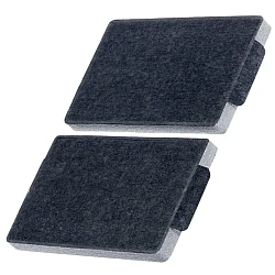 Alapure Compatibel met Miele Koolstoffilter DKF19-1 / FWKM-1423 / DA 23x0/266x, 269x/35xx/36xx van (2 St.)