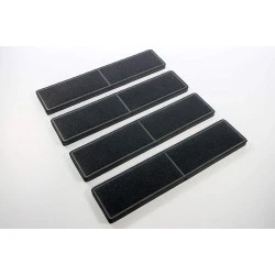 Alapure HFK3955 Geschikt voor Miele Koolstoffilter DKF21-1 / 9720600 (4 St.)