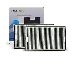 Alapure HFK3975 Compatible met Miele Koolstoffilter DKF19-P / FWKM-1423 (2 St.)