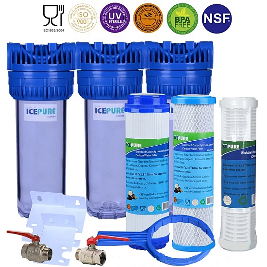 Waterfilter Voor Gehele Huis met wasbare filter Waterfilter Voor Gehele Huis met wasbare filter