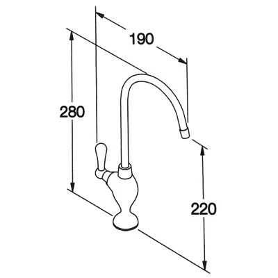 FT-line 1 Inbouw Waterfiltersysteem