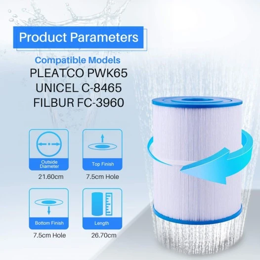 Alapure Spa Waterfilter SC713 / 80651 / C-8465