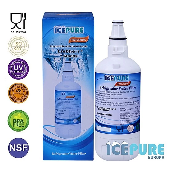 Icepure Waterfilter geschikt voor Liebherr 7440000 988098000 / 7440002 Icepure Waterfilter geschikt voor Liebherr 7440000 988098000 / 7440002