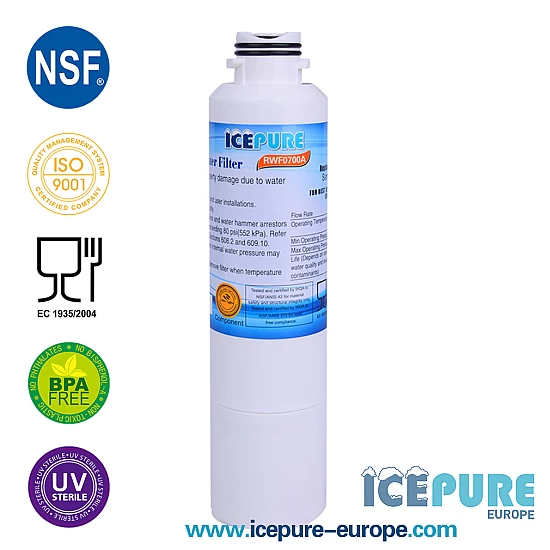 Icepure RWF0700A Waterfilter (incl. dubbele O-Ring) Icepure RWF0700A Waterfilter (incl. dubbele O-Ring)