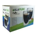 Alapure Dubbelwandige Koffie Thermoglazen ALA-GLS21