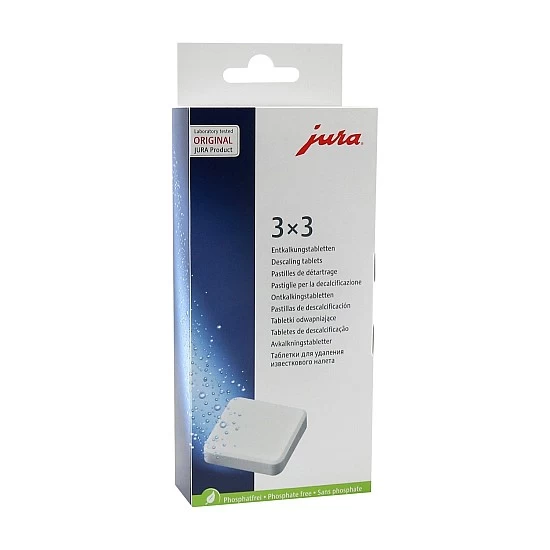 Jura 2 in 1 Ontkalkingstabletten 61848 ( 3 St.)