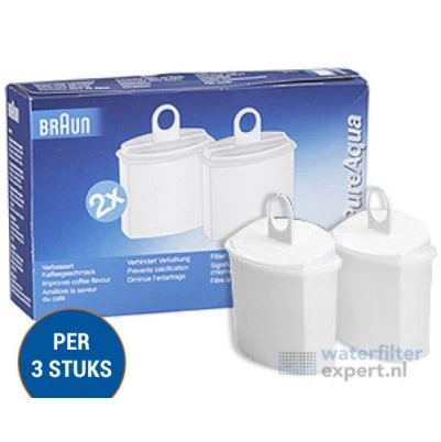 Braun Waterfilter KWF2 (3 sets)