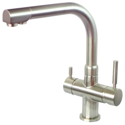 3 in 1 Kraan Paris / Brushed Nickel