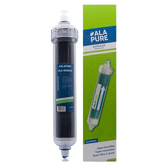 Alapure Inline Demineralisatie Filter ALA-DEMI33 Alapure Inline Demineralisatie Filter ALA-DEMI33