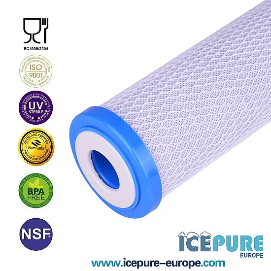 Alapure 20 inch Koolstoffilter - Carbon Blok ALA-CTO20-05 Alapure 20 inch Koolstoffilter - Carbon Blok ALA-CTO20-05
