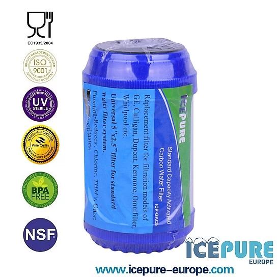 Alapure 5 inch GAC Waterfilter Koolstof ALA-GAC5 Alapure 5 inch GAC Waterfilter Koolstof ALA-GAC5