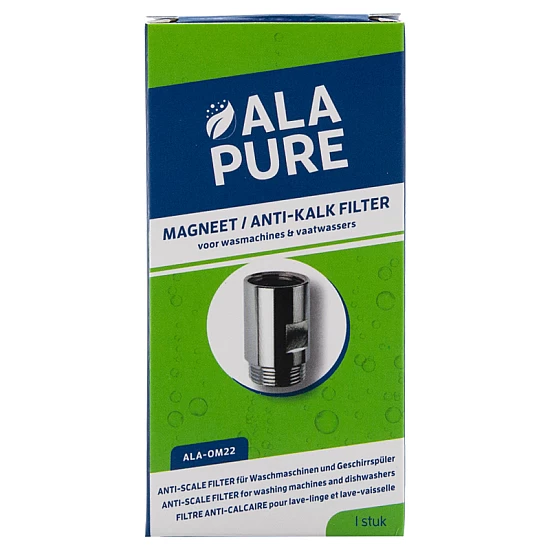 Alapure Magnetische Ontkalker geschikt voor WPRO MWC014 / MWC171 / 484000008410 Alapure Magnetische Ontkalker geschikt voor WPRO MWC014 / MWC171 / 484000008410