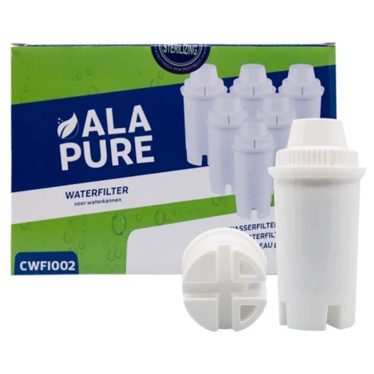 Alapure CWF1002 Geschikt voor Brita Classic Waterfilters 6-Pack