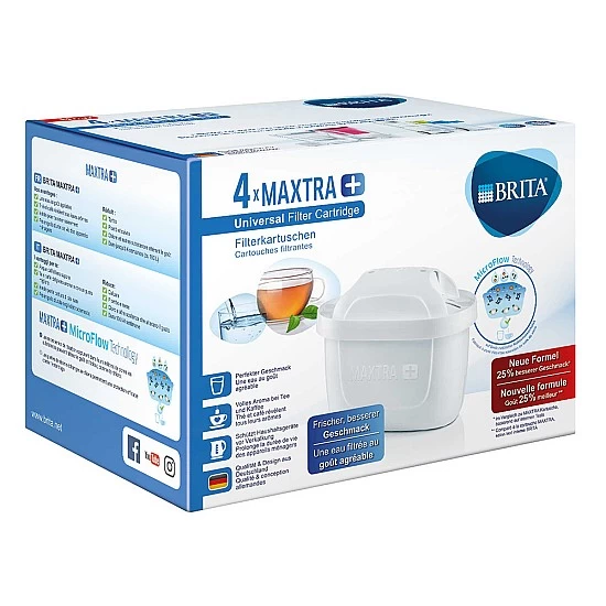 Brita Maxtra+ Waterfilter 4-Pack Brita Maxtra+ Waterfilter 4-Pack