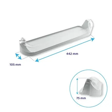 Indesit Koelkast Flessenbak 442x105mm / C00283254