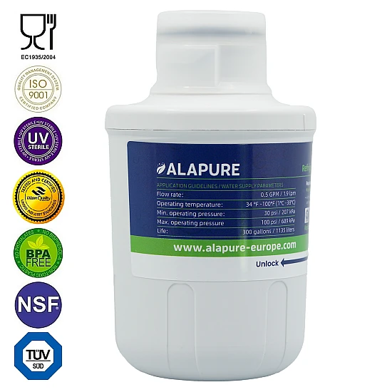 Alapure Waterfilter geschikt voor Triomph TSN552NFBK / TSN541NFHS Alapure Waterfilter geschikt voor Triomph TSN552NFBK / TSN541NFHS