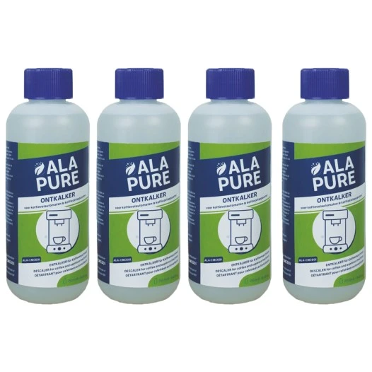 Alapure Vloeibare Ontkalker geschikt voor Gaggenau 00312013 (4x250ml)