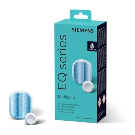 Siemens EQ Series Multipack Ontkalkings- en Reinigingstabletten TZ80003A / 00312291