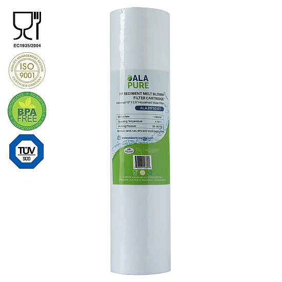 Alapure Sedimentfilter 1 Micron ALA-PP10-01 Alapure Sedimentfilter 1 Micron ALA-PP10-01