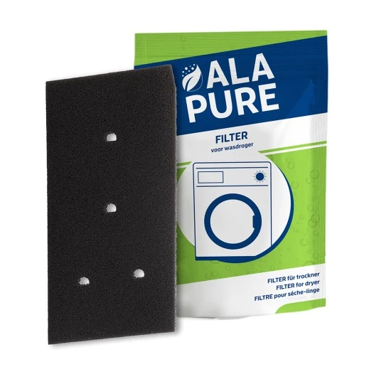 Alapure Wasdroger Condensor Schuimfilter geschikt voor Whirlpool 481010345281
