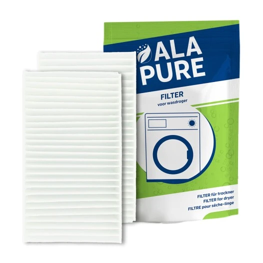 Alapure ALA-DF11 Pollenfilter 00481723  voor Wasdroogautomaat - 2 stuks