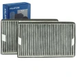Alapure HFK3975 Compatible met Miele Koolstoffilter DKF19-P / FWKM-1423 (2 St.)