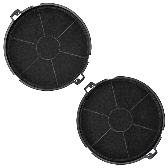 Alapure Koolstoffilter geschikt voor Beko KF9189387005 / 15596 (2st.) Alapure Koolstoffilter geschikt voor Beko KF9189387005 / 15596 (2st.)