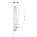 PKM Koolstoffilter CF155 (2 st.)