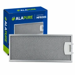 Alapure Metaalfilter geschikt voor Bosch 435204 / 00435204 350x165mm