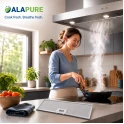 Alapure Metaalfilter geschikt voor Candy/Hoover 49036199 470x169x9mm