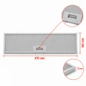 Best Metaalfilter 4055380804 470x169x9mm