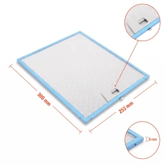 Zanussi Metaalfilter 4055081220 300x253x8mm