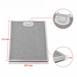 Indesit Metaalfilter C00268543 318x256x8mm