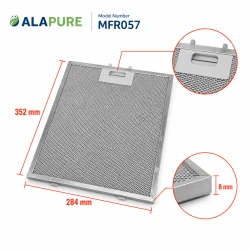 Alapure Metaalfilter geschikt voor Candy 49016227 352x284mm
