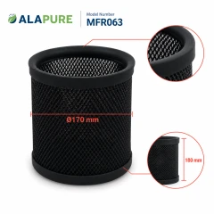 Alapure Metaalfilter geschikt voor AEG 4055380499 170x180mm
