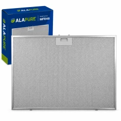 Alapure Metaalfilter geschikt voor Bauknecht 488000302744 565x380x8mm