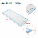 Alapure Metaalfilter geschikt voor Juno 4055241147 455x185x8mm