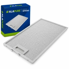 Alapure Metaalfilter geschikt voor Neff 11022472 382x192x8mm