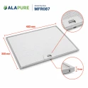 Alapure Metaalfilter geschikt voor Franke 133.0059.041 402x300x8mm