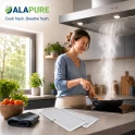 Alapure Metaalfilter geschikt voor Zanussi 50286533000 160x424mm (2st.)