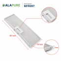 Alapure Metaalfilter geschikt voor AEG 50288070001 391x137x10mm