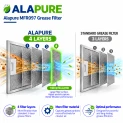 Alapure Metaalfilter geschikt voor AEG 50288070001 391x137x10mm