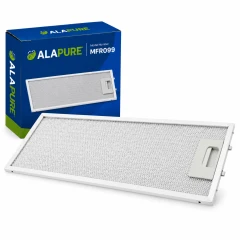 Alapure Metaalfilter geschikt voor Zanussi 80875677 395x155mm