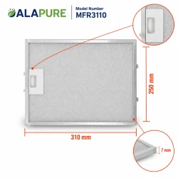 Alapure Metaalfilter geschikt voor Junker 353110 / 00353110 310x250