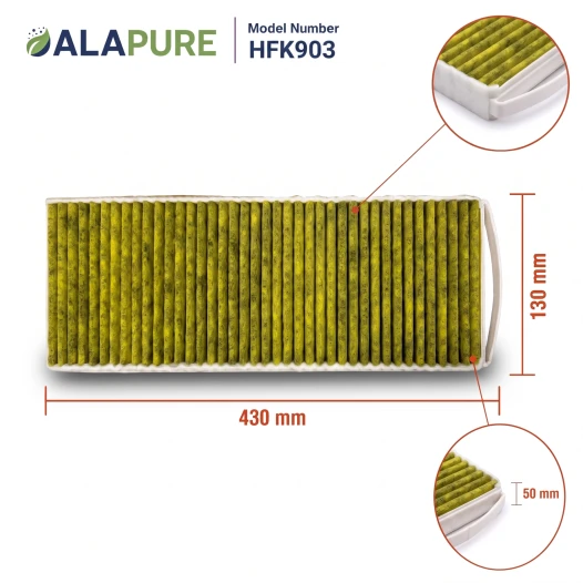 Alapure Koolstoffilter geschikt voor Bora Pure PUAKF GFESP