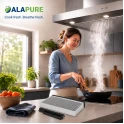 Alapure HFK927 Geschikt voor Balay CleanAir 17006795 / DWZ0DX0A0 / 11022296 Koolstoffilter