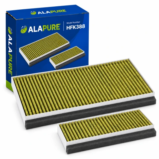 Alapure CleanAir Plus Koolstoffilter geschikt voor Siemens 17005388 / LZ10AFA00 (set)