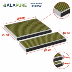 Alapure Cleanair Plus geschikt voor Siemens 17008358 / LZ11KKB16 (2st.)